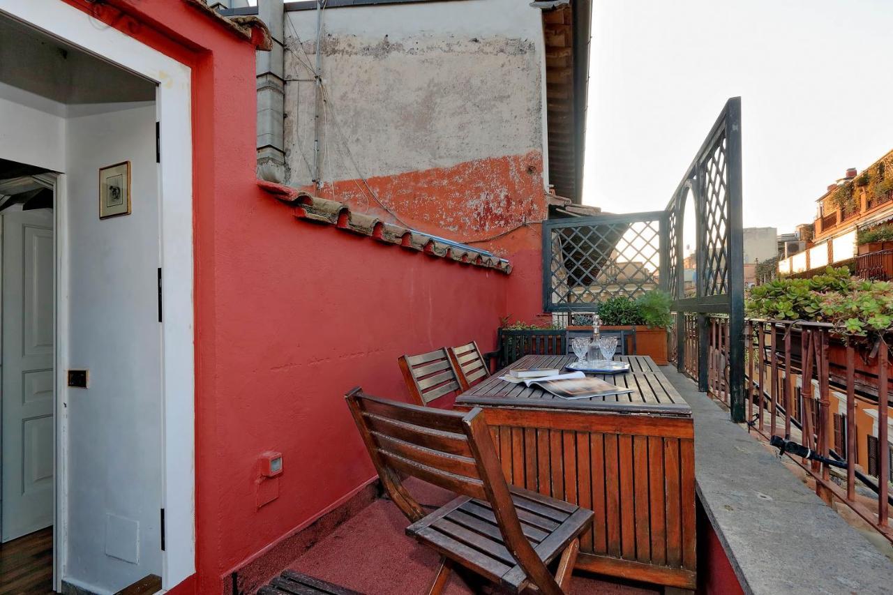 로마 Two Private Terraces - Casa Tappero Merlo 아파트 외부 사진